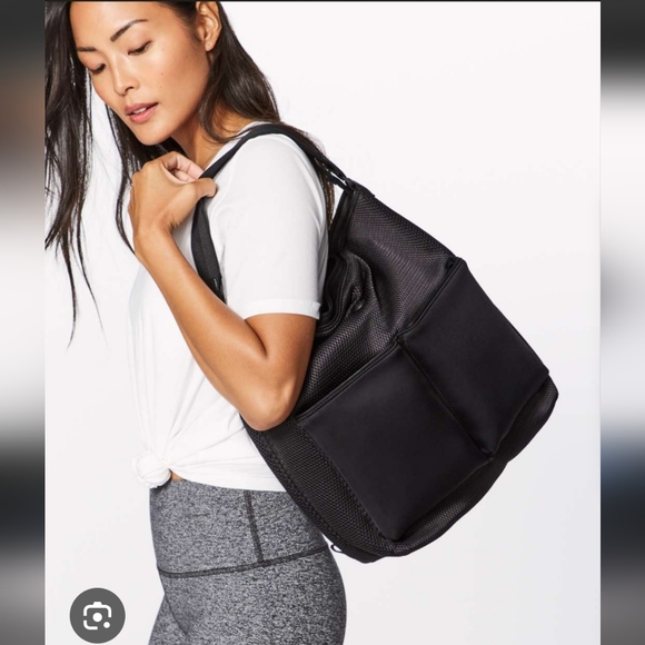 lululemon athletica Handbags - Lululemon Athletica ALL SET 13L Convertible Backpack